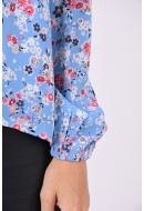 Bluza Dama Pieces Pcgertrude Regular Little Boy Blue /Flower